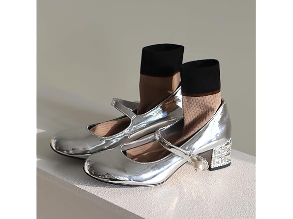 Sakusock Women's Cotton Crew Socks 4 Pairs 8-11