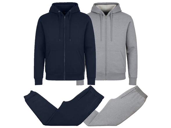 Navy & Heather Grey