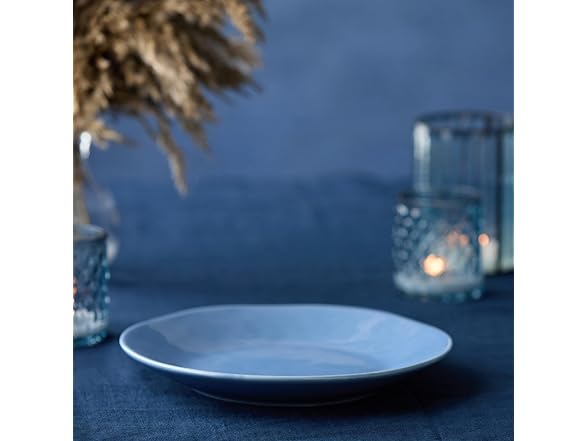 Cloudy Sky Stoneware Dinner Plates 11"