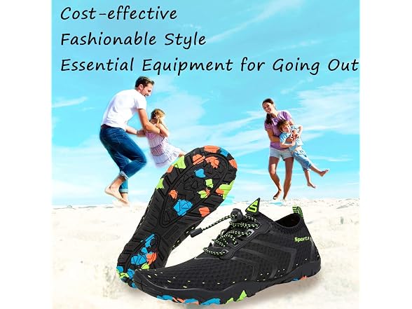 Yalox Women Water Shoes Men's Women's Swim Socks
