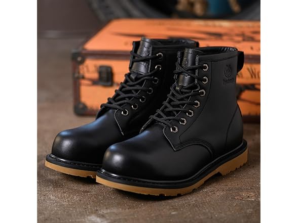 Epochsaga Steel Toe Classic Work Boots