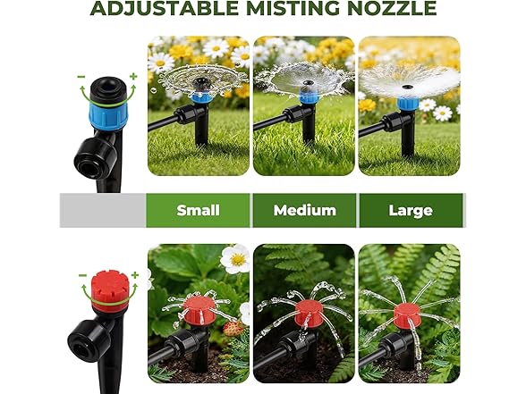SMIDOLE 100FT Drip Irrigation System Kit