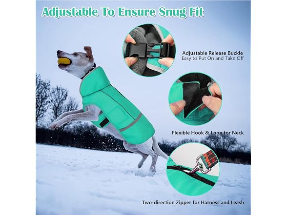 Dogcheer Warm Dog Coat, Waterproof Dog Jacket