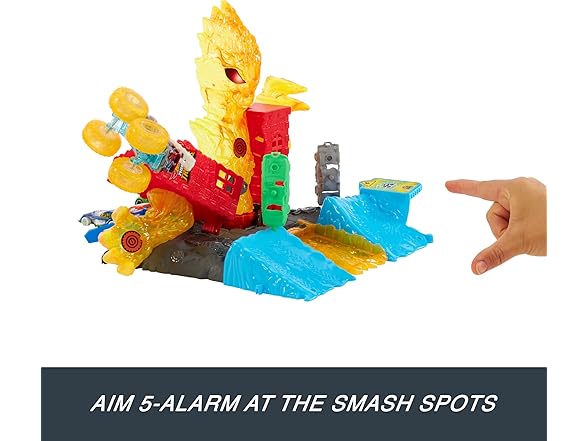 Hot Wheels Monster Trucks Toy Playset