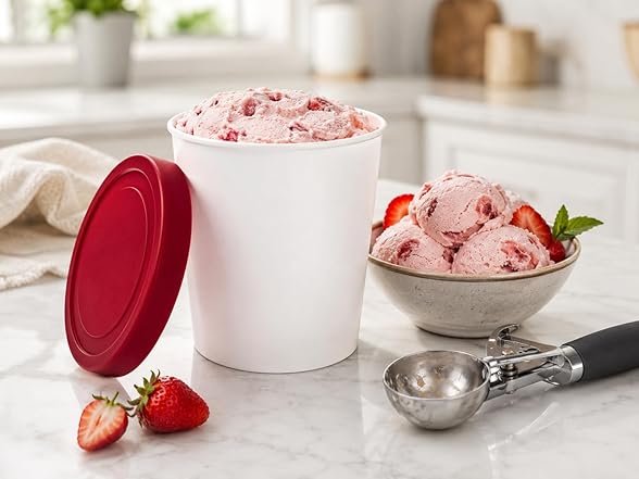 ChefWave Reusable Ice Cream Containers - Set of 2