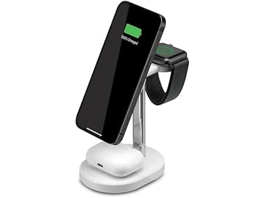 $12.99, Was $49.99, 74% Off! ILive Electronics 3-in-1 Wireless Charging Stand dealfomo