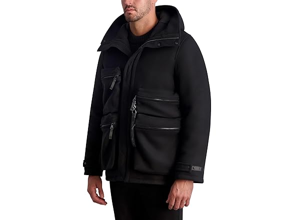 KARL LAGERFELD mens Hooded Jacket (S)