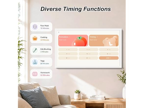 FULLJA 27" Smart Digital Calendar
