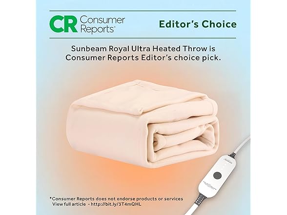 Sunbeam Royal Ultra Heated Blanket Full