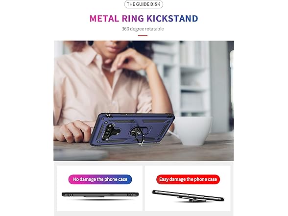 YZOK Compatible with LG Stylo 6 Case