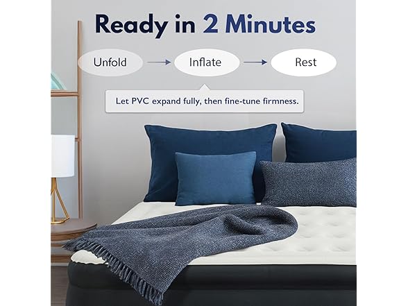 King Koil Luxury Pillow Top Queen Air Mattress