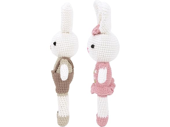 Enesco Woolie Luca and Luna the Bunnies 2-Piece