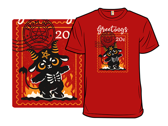 Greetings from Hell Stamp