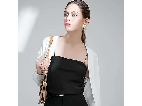 CyxenNova Big Chunky Gold Earring