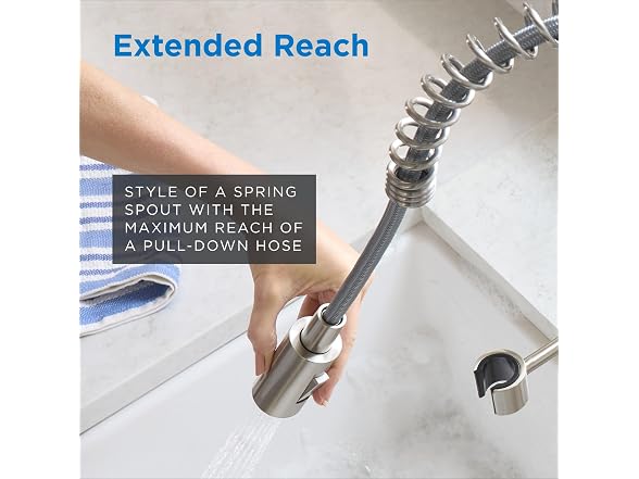 Gerber The Foodie Pre-Rinse Kitchen Faucet, Stainless