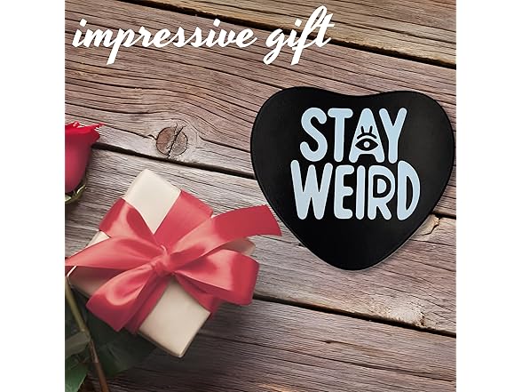 Aimery Wooden Plaque - Stay Weird