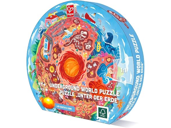 Hape Underground World Puzzle