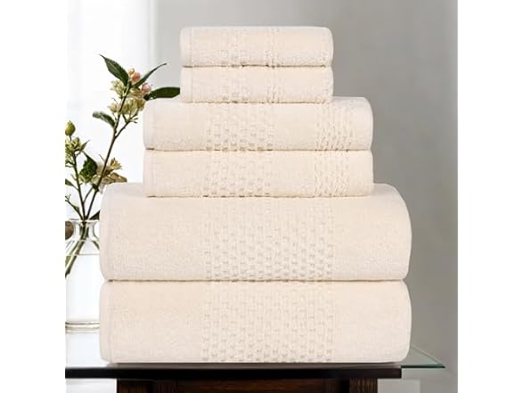 6PC Ivory