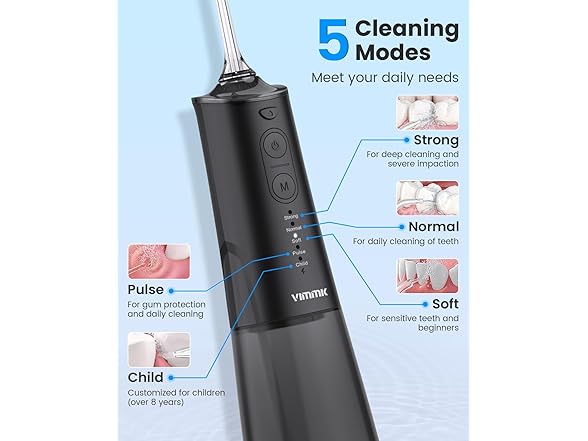 VIMMK Cordless Water Flosser