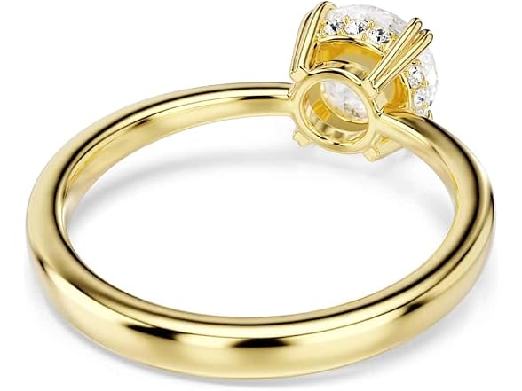 Swarovski Stilla Attract cocktail ring, Round cut,