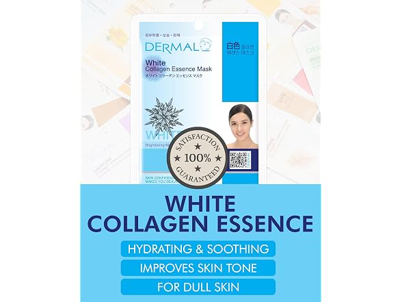 Dermal Mulberry Collagen Sheet Mask 10pk