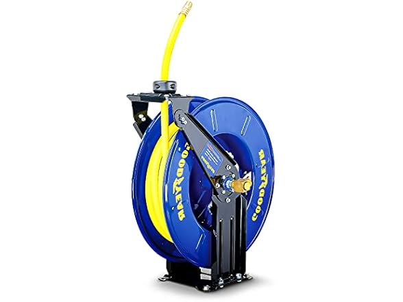 Goodyear Air Hose Reel Retractable 1/2" Inch x 50'