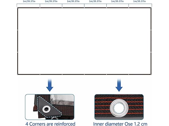 4x6ft Clear Tarps Heavy Duty