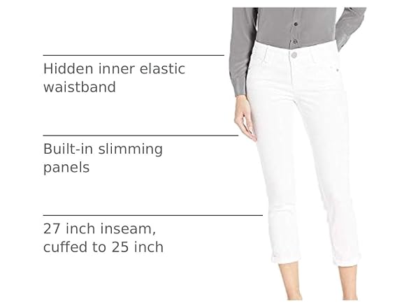 Democracy Women "Ab"solution Crop Jean