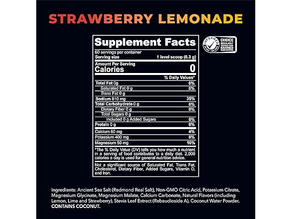 REDMOND REDMOND Re-Lyte Electrolytes