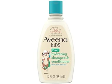 $4.99, Was $8.48, 41% Off! Aveeno Kids 2-in-1 Hydrating Shampoo & Conditioner dealfomo