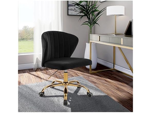 Finley Velvet Upholstered Office Chair
