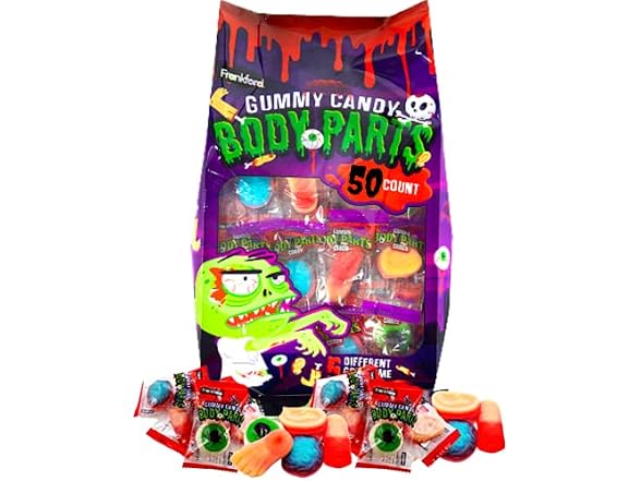 Frankford Gummy Body Parts Halloween Candy