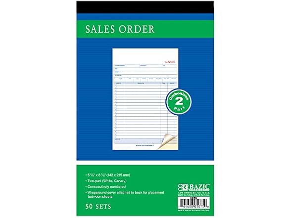 Products BAZIC Sales Order Book
