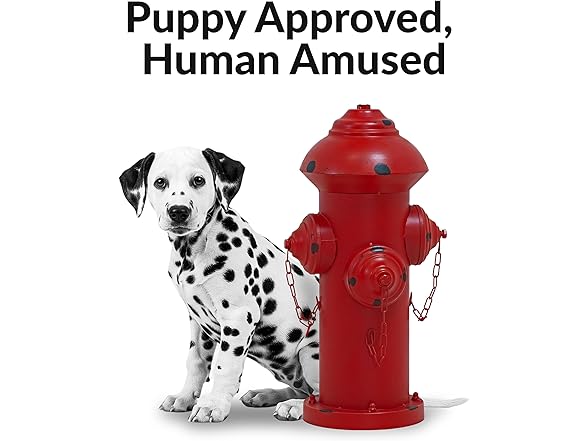 Sunnydaze 21" Fire Hydrant Outdoor Statue