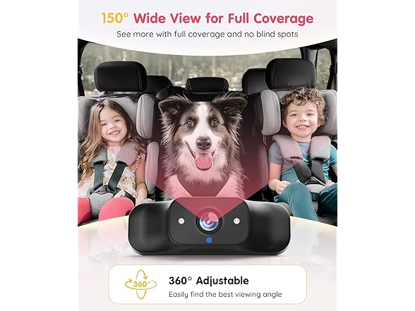 BM1 Baby Car Camera for Back Seat