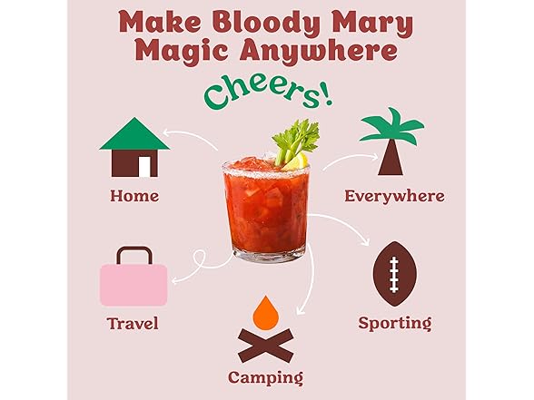 Craftmix Cocktail Mixers 36 Pack - Bloody Mary