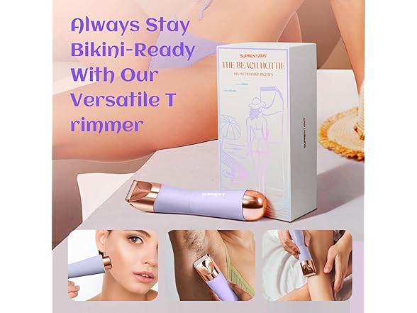 SUPRENT Bikini Trimmer Purple