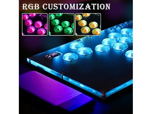 DO-CAM Arcade Stick Leverless Controller L13
