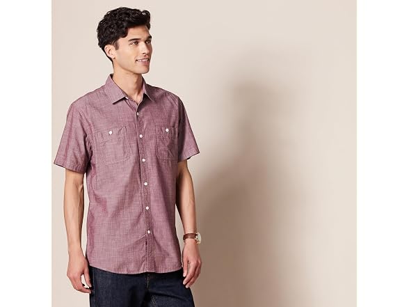 Amazon Essentials Men Slim-fit Chambray Shirt