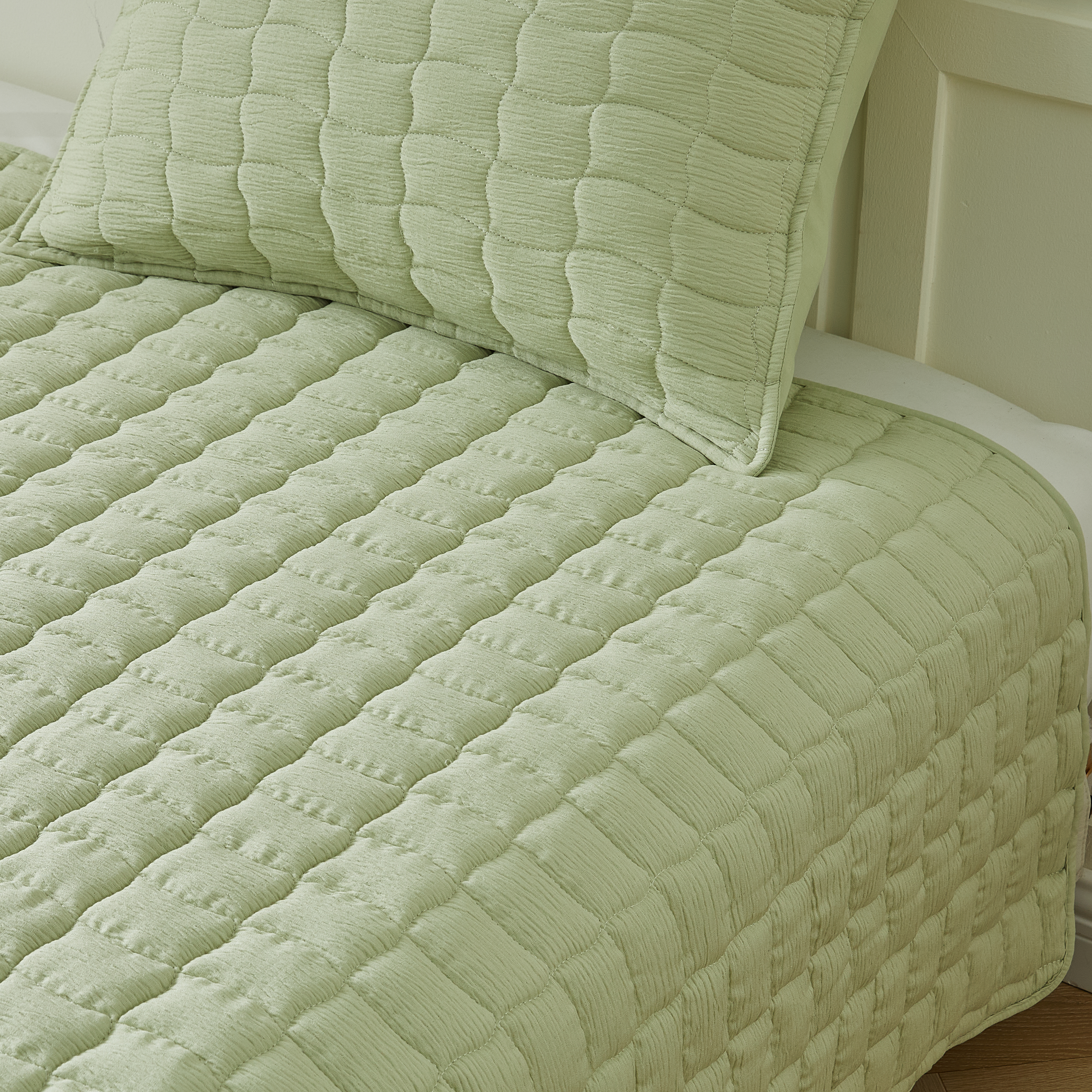 Dawson 3 Piece Textured Quilt Set - Gallery 23