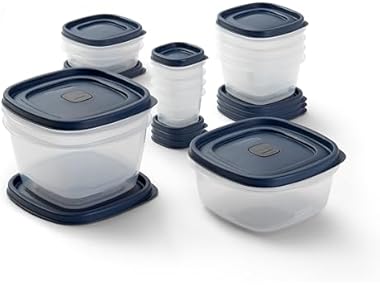 $11.99, Was $19.99, 40% Off! Rubbermaid Easy Find Lids® Food Storage Set dealfomo