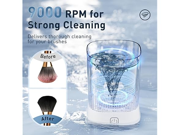 Electric Makeup Brush Cleaner
