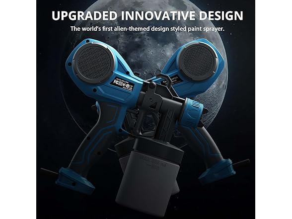 TILSWALL Alien500 HVLP Paint Sprayer Blue