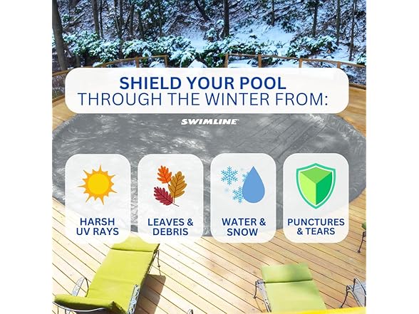 Pool Cover for Above Ground Swimming Pools