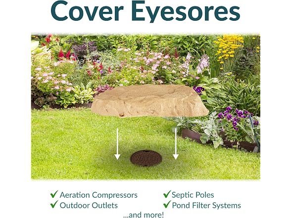 Sunnydaze 3.5" H Landscape Cover