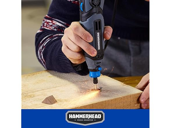 Hammerhead 1.2-Amp Rotary Tool with 62 Accessories