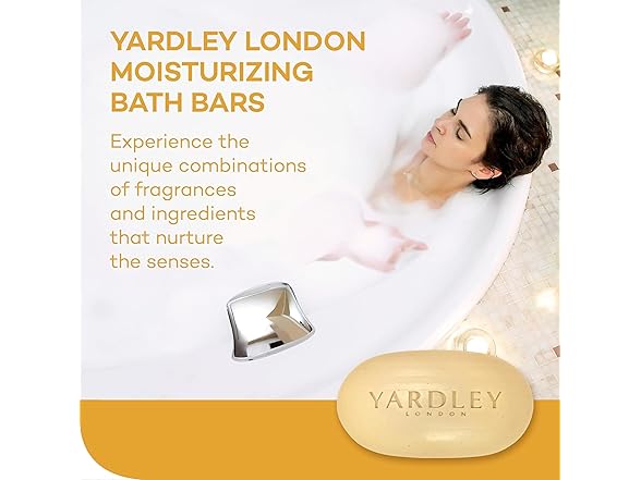 Yardley Oatmeal Soap 4oz 3pk