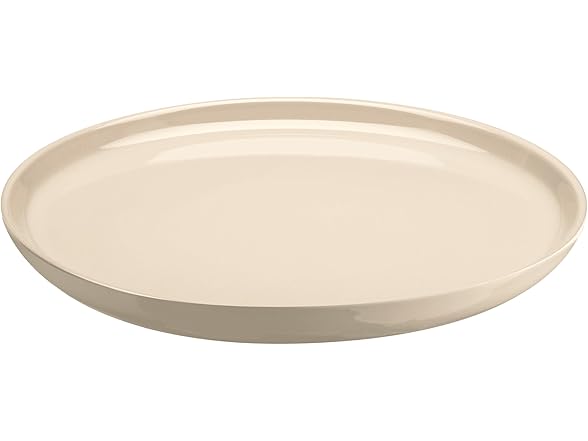 Emile Henry Ceramic Dinner Plate  11" Clay/Cream