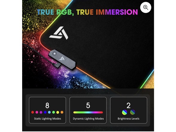 RGB Gaming Mouse Pad Large