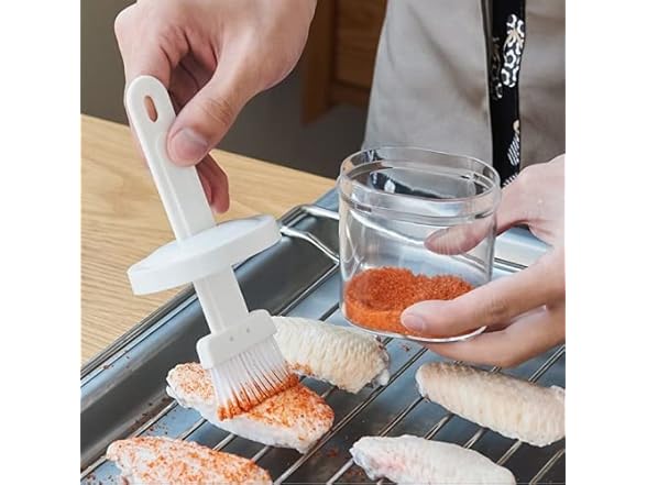 KDDOM 1 Piece Oil Bottles with Brush